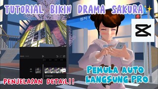 TERMUDAH!! Simple Tutorial Bikin Drama Sakura School Simulator🥳simplee