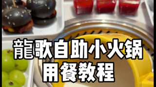 第一次吃龍歌自助小火锅教程和攻略，超实用！