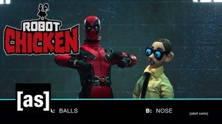 Deadpool and The Nerd Get Bandersnatched | Robot Chicken | adult swim