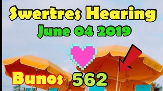 SWERTRES HEARING TODAY AND STL TIP JUNE 04 2019