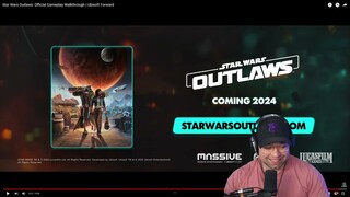 Star Wars OUTLAWS Gameplay Footage Reaction
