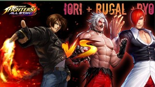 Instense Fight !! Vs. IORI ,RUGAL,KYO NESTS 🔥🥶        |Kof All Star Collab |