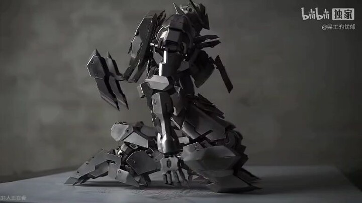 Gundam Barbatos hitam