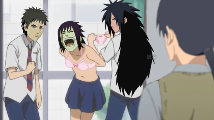 Orang-orang yang menonton Naruto dan klan Uchiha semuanya terdiam...