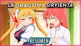 🐲 TIJERAS CON UNA DRAGONA | Resumen Kobayashi Maid Dragon Temporada 1 + Especiales