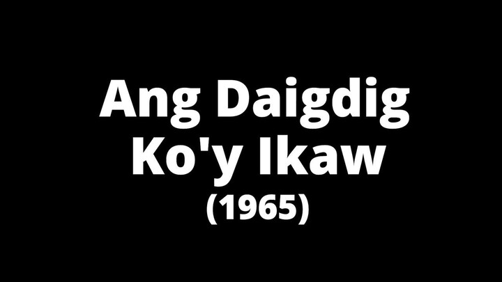 🎵Ang Daigdig Ko'y Ikaw Lyrics (1965) | from an FPJ film of the same title | #SimpleLangLyrics