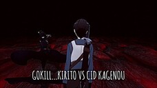 sepuh ahli pedang duel...cid X kirito