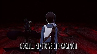 sepuh ahli pedang duel...cid X kirito