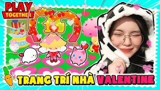 KAMUI THỬ THÁCH TRANG TRÍ NHÀ MÀU HỒNG PHIÊN BẢN VALENTINE TRONG PLAY TOGETHER