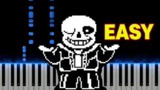 【Undertale piano】 người đàn ông kiêu ngạo (phiên bản đơn giản)