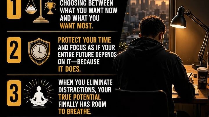 Your focus decides your future. #discipline
