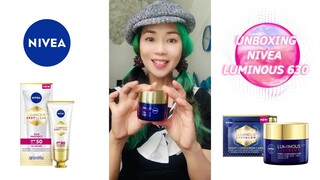 UNBOXING NIVEA LUMINOUS 630