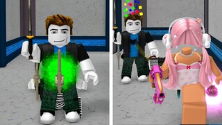 BEATING CAMPERS MONTAGE in Roblox Murder Mystery 2..