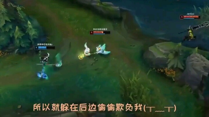 ลูหลู่สองตัวทะเลาะกัน