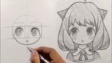 How to Draw Anya Forger - [Spy×Family]
