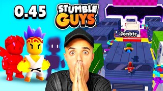 PROBÉ los PRO TIPS del NUEVO MAPA y SKINS ESPECIALES de STUMBLE GUYS!! 😍 (ACTUALIZACIÓN 0.45)