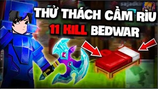 (Blockmango) THỬ THÁCH CẦM RÌU TRONG BEDWAR CỰC KHÓ VÀ CÁI KẾT 11 KILL LÀ?