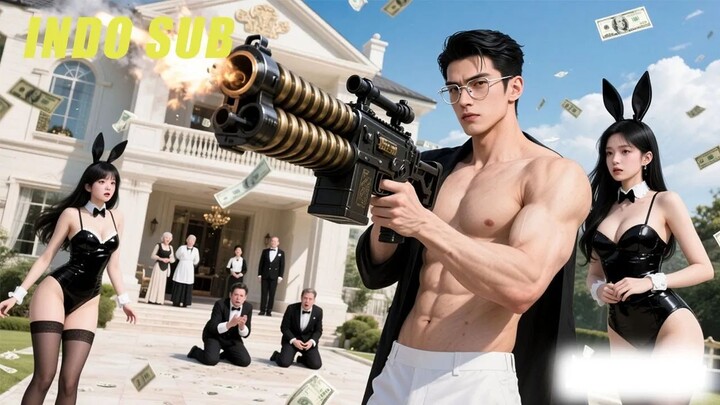 Berani sentuh keluargaku? Pemuda itu keluarkan Gatling… satu tembakan langsung… (YT)