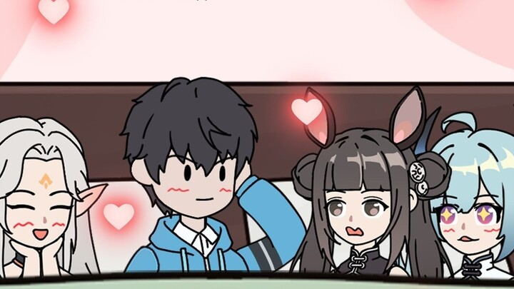 Dalam permainan bertahan hidup asrama berhantu, tidur dengan dewi dapat naik level tanpa batas?!