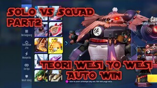 #4 SOLO vs Squad Kuma | Tips-Tips Biar Bisa Auto win, Yang terakhir bikin Lesti Tercengang