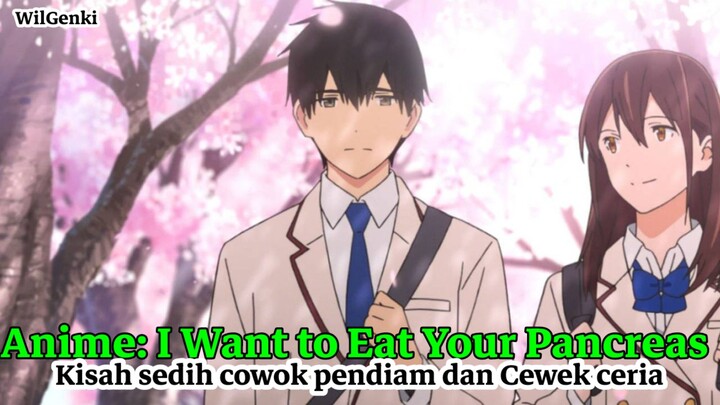 Anime: I Want To Eat Your Pancreas|Kisah Sedih Cowok Pendiam Dan Cewek Ceria|
