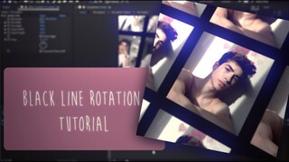 BLACK LINE ROTATION || AFTER EFFECTS #37