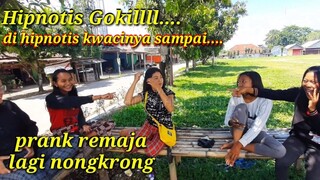 Prank street hipnotis remaja lagi nongkrong banjit way kanan