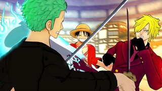 Zoro CHAMA Sanji de GADO, Luffy e Hancock vão ficar juntos no One Piece Vr?