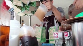 บรรยากาศดีๆกับเมนูเดิมๆแสนอร่อยกาแฟถุงกระดาษ! ชาเผือก โอเลี้ยง ชามะนาว โอวัลติน