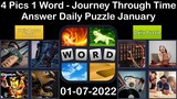 4 Pics 1 Word - Journey Through Time - 07 January 2022 - Answer Daily Puzzle + Bonus Puzzle