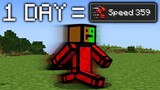Minecraft, But The Speed Increases...