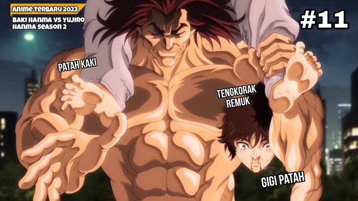 KONDISI AKHIR DIA (BAKI) SETELAH MELAWAN YUJIRO HANMA - ALUR ANIME BADASS