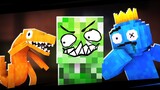 Rainbow Friends but Creeper is the IMPOSTOR?! (Minecraft Animation)