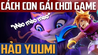 CÁCH MÀ CON GÁI CHƠI GAME QUÁ ĐỈNH, GỌI TEAM BẠN LÀ ĐBRR