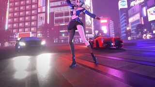 [4090 burning smoke/48 hours rendering] Frost Shadow Dark Yuzuyu [Blender]