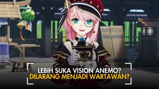 CHARLOTTE DILARANG AYAHNYA UNTUK MENJADI SEORANG WARTAWAN??? CHARLOTTE GENSHIN IMPACT