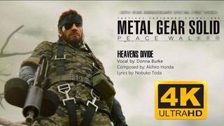 [4K] "Metal Gear and Parallel" high-quality static theme "Heavens Divide Broken Heaven" + two well-m