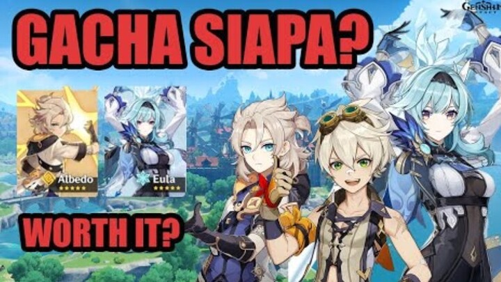 Gacha Albedo Or Eula Or Bennett !!!!!