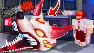 LANÇOU! CHAINSAW MAN: DEVIL'S HEART NO ROBLOX! {QUEST} COM NIVEL, BOSS, KATANA MAN, FOX DEVIL E MAIS