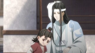 Even the child Lan Zhan who plays Wei Ying will help and the details are full of love!!!