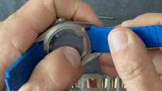 How to Install a Rubber B Strap on A Rolex Sky-Dweller