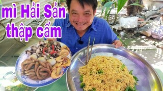 Thánh ăn Vĩnh Long ăn mâm  mì Hải Sản thập cẩm l Tâm Chè Vĩnh Long