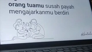 jangan pernah terjatuh bila seseorang mengejek mu