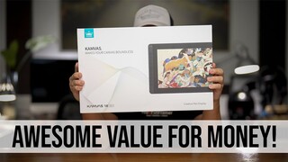 Awesome Value for Money Editing Pen Display! My Initial Thoughts On The Huion Kamvas 16(2021)