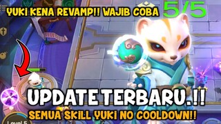 Semua Skill Yuki No Cooldown!! Update terbaru magic chess revamp commander Yuki?! Kalian Wajib Coba!