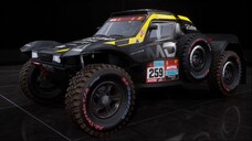 Car MD Optimus Evo 3 in Dakar Desert Rally. MD rallye sport