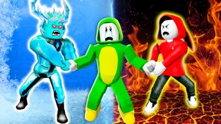 Fire Mikey and ICE CRIMINAL | Maizen Roblox | ROBLOX Brookhaven 🏡RP - FUNNY MOMENTS