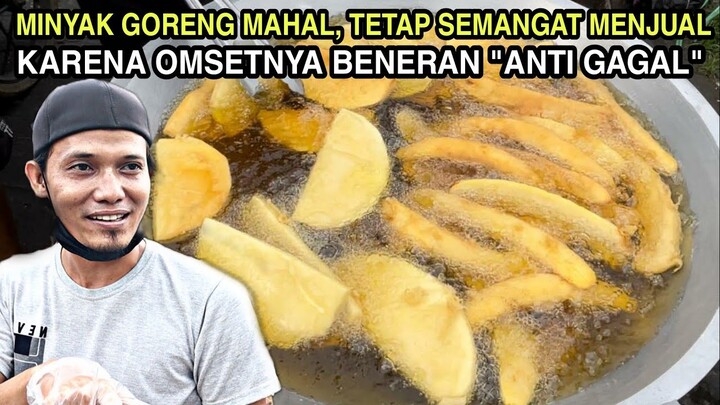 CUMA JUALAN GORENGAN OMSETNYA NGALAHIN GAJI PEGAWAI KANTORAN !! INI YANG BIKIN BEDA GORENGANNYA !!
