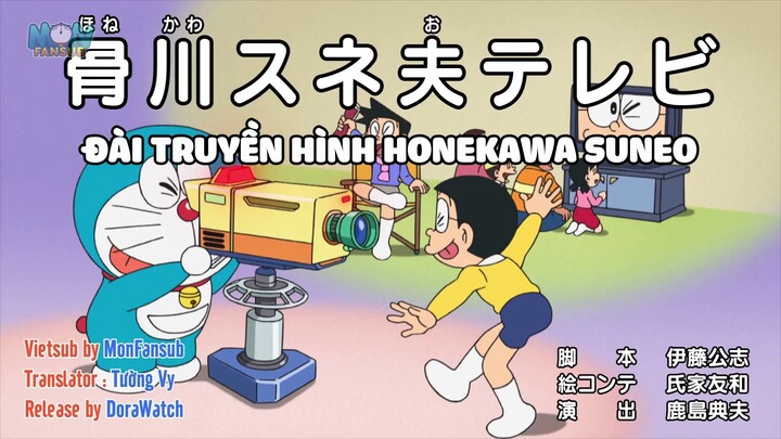 Doraemon New Series - Tập 833: Đài truyền hình Honekawa Suneo - Máy phát sóng thành thật