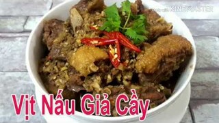 Vịt nấu giả cầy thơm nức mũi đảm bảo ăn là mê ngay lập tức